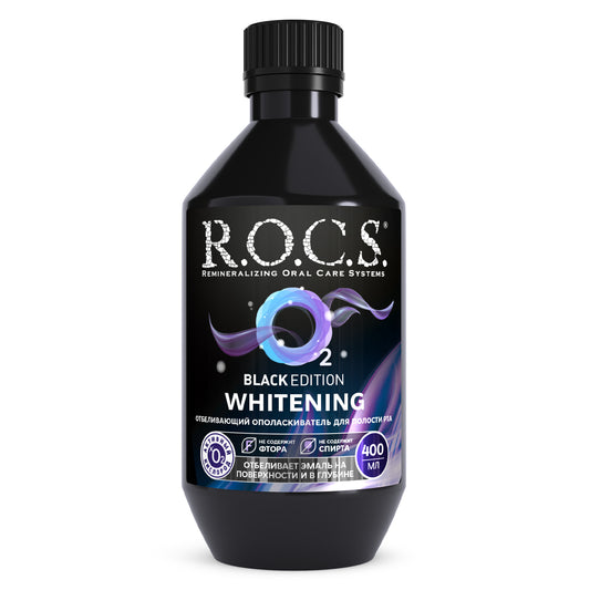 Mouthwash R.O.C.S.® Black Edition 400ml