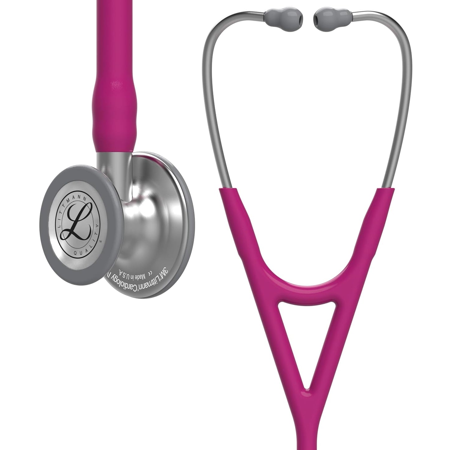 Littmann Cardiology IV Standard Gloss Raspberry Red/Stainless 6158