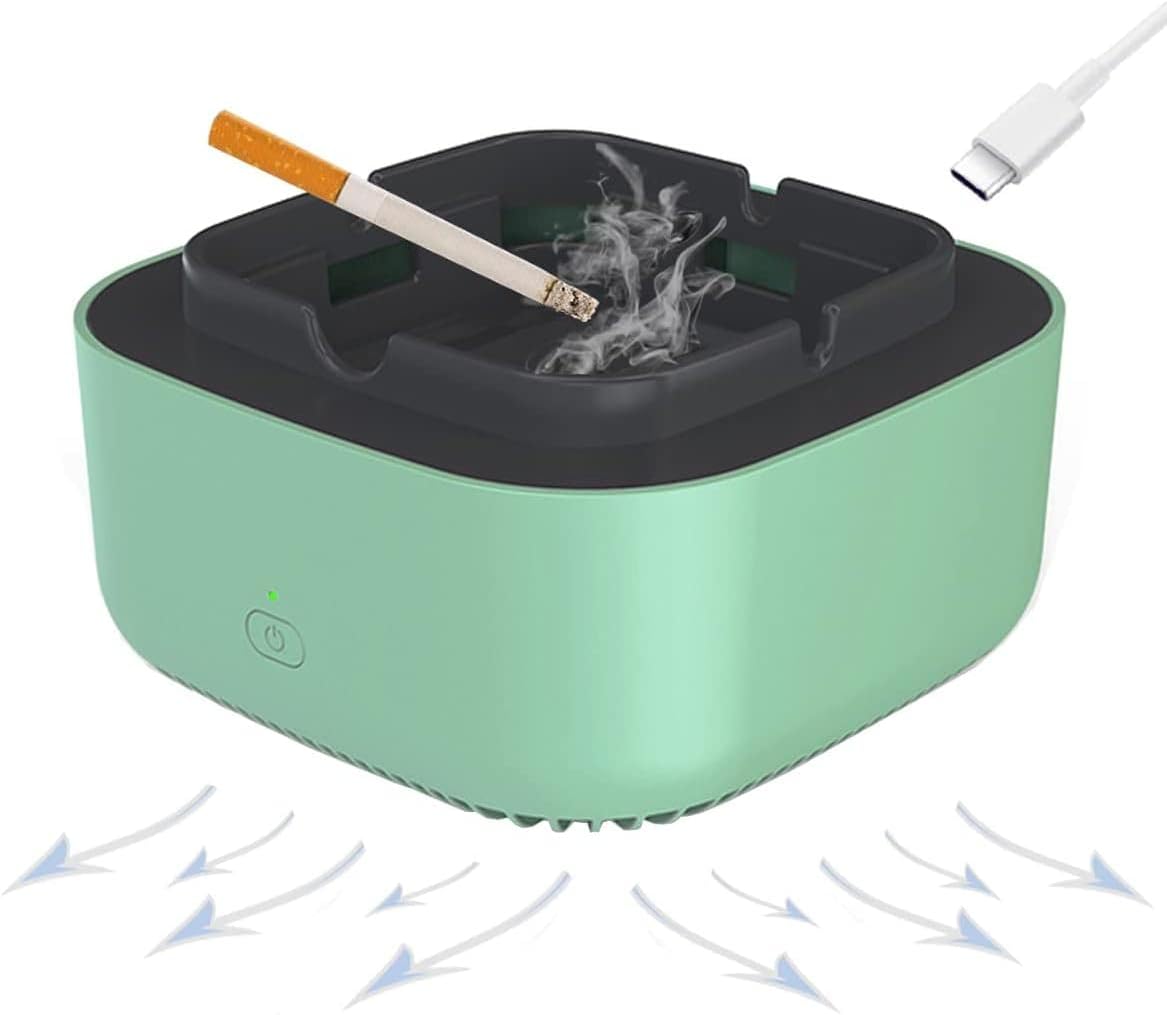 Smokeless Air-Purifying Ashtray