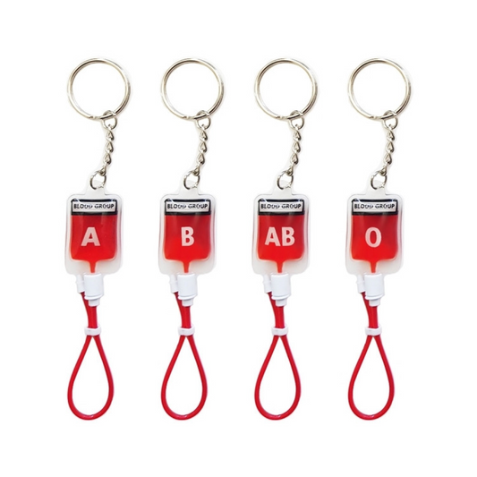 Blood Group Keychain