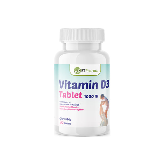 BTPharma Vitamin D3 1000 IU