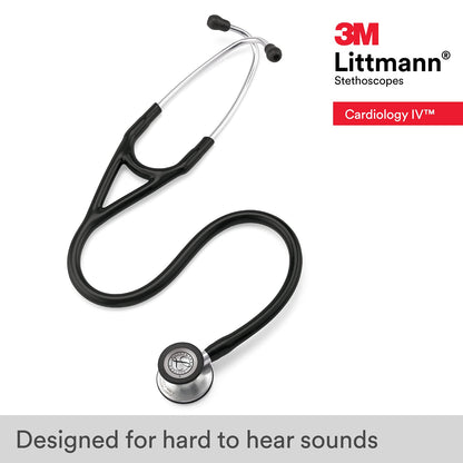 Littmann Cardiology IV Standard Gloss Black/Stainless 6152