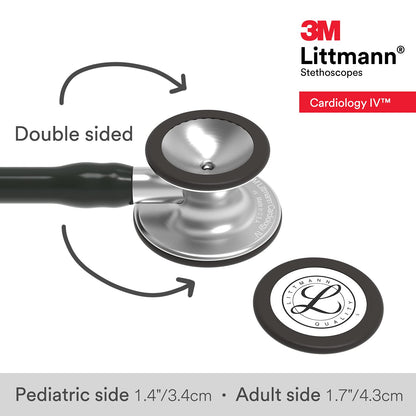 Littmann Cardiology IV Standard Gloss Black/Stainless 6152