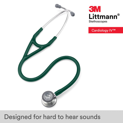 Littmann Cardiology IV Standard Finish Hunter Green/Stainless 6155