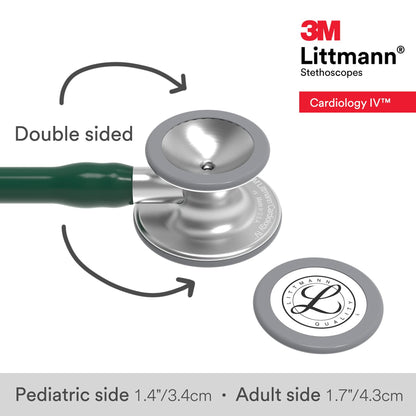 Littmann Cardiology IV Standard Finish Hunter Green/Stainless 6155