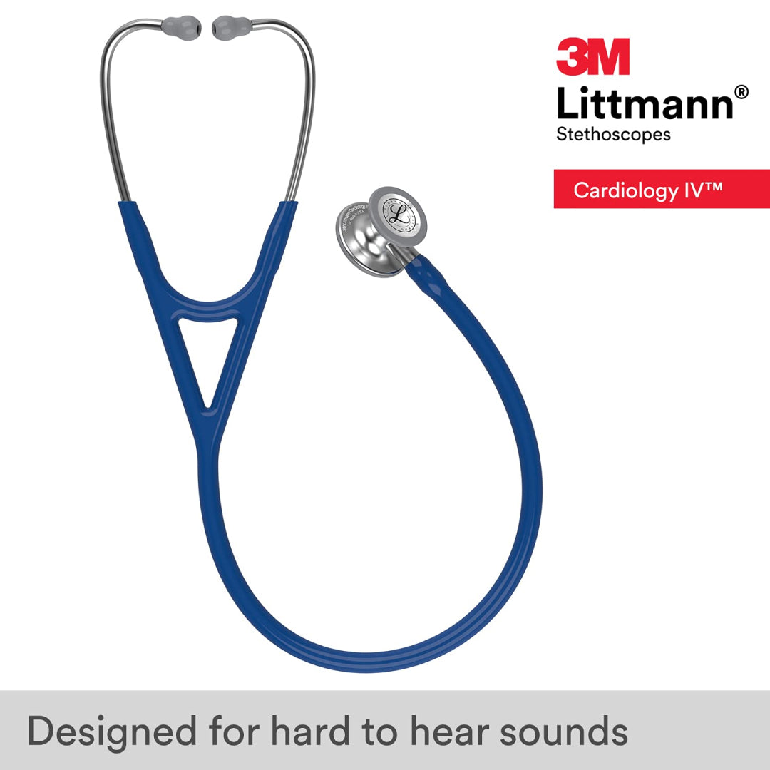 Littmann Cardiology IV Standard Gloss Dark Blue/Stainless 6154