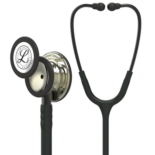 Littmann Classic III Stethoscope Champagne Chestpiece W- Black Tube | 5861