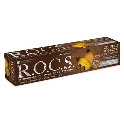 Toothpaste R.O.C.S.® Coffee & Tobacco 74g