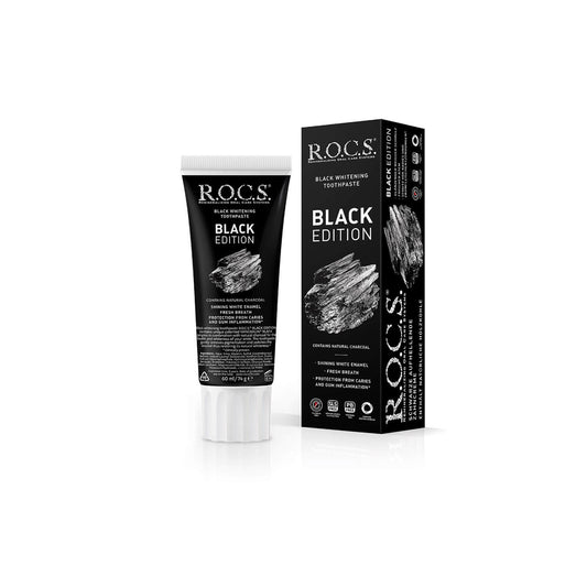 Toothpaste R.O.C.S.® Whitening Black Edition