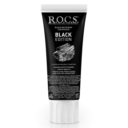 Toothpaste R.O.C.S.® Whitening Black Edition