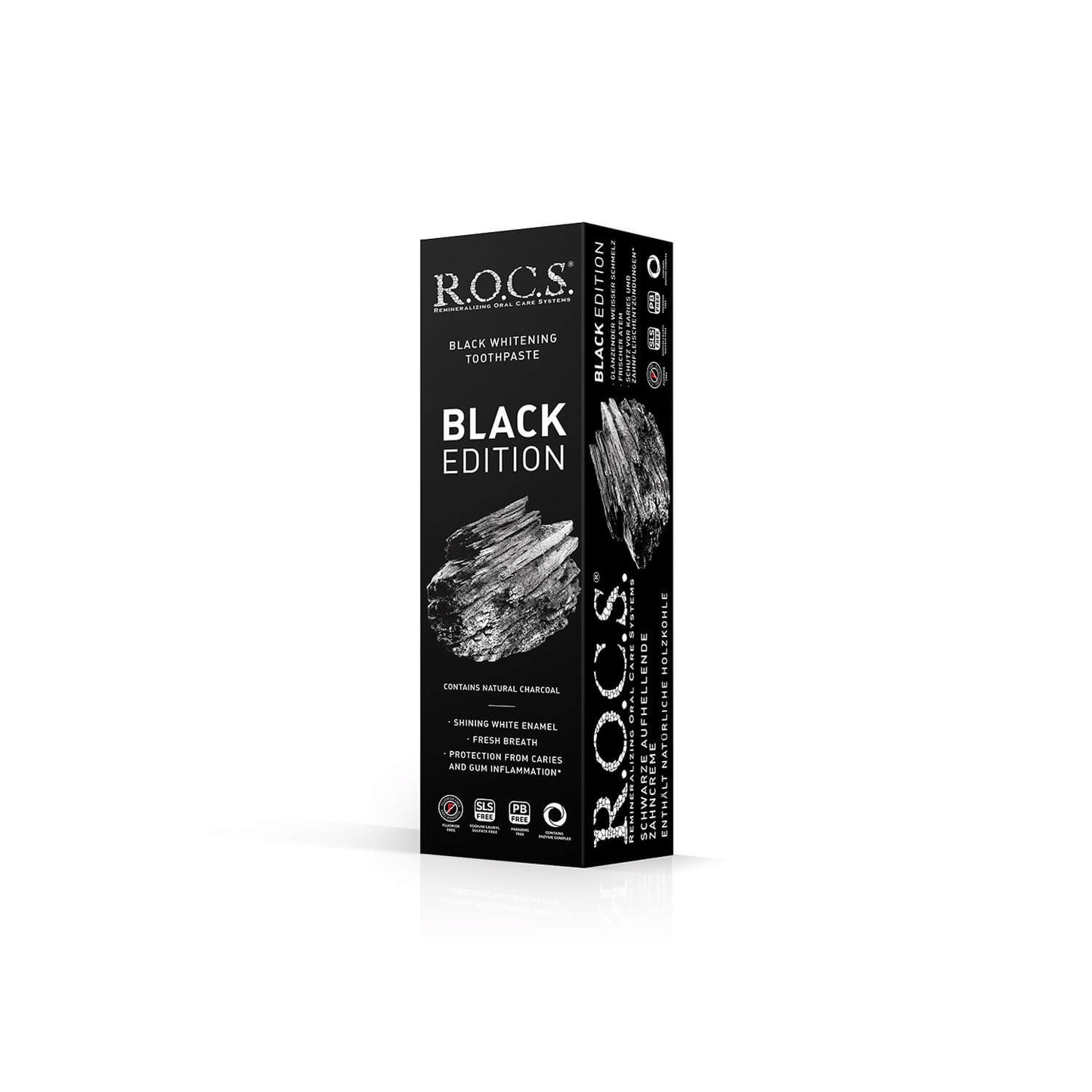 Toothpaste R.O.C.S.® Whitening BLACK EDITION