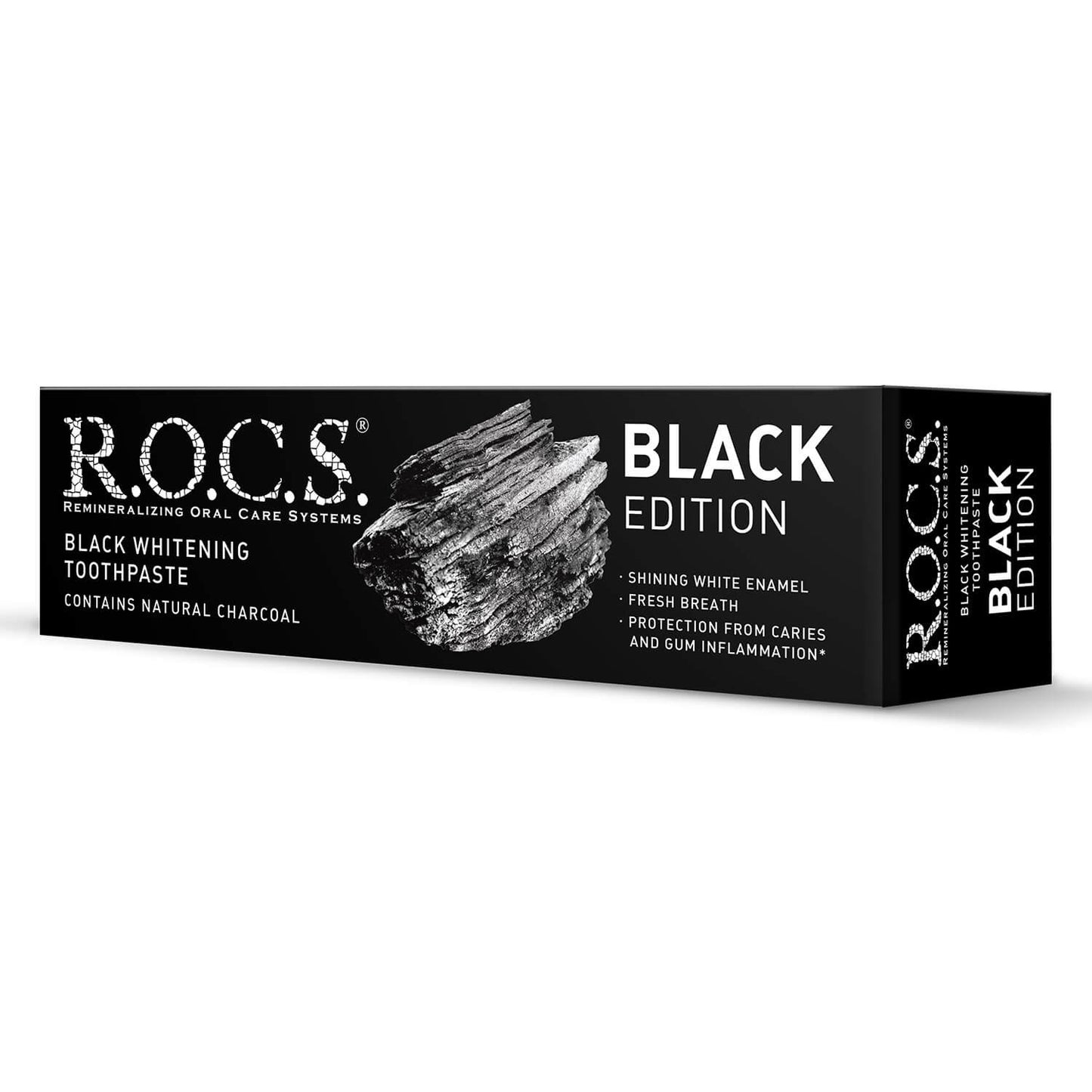 Toothpaste R.O.C.S.® Whitening BLACK EDITION