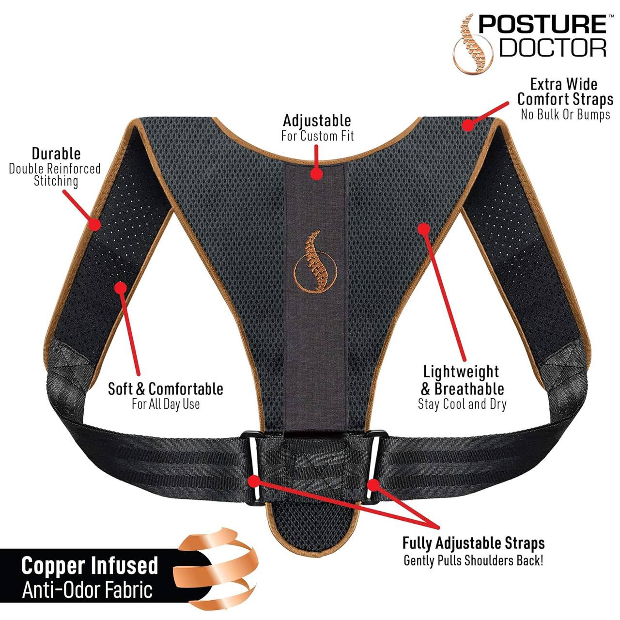 Ontel Posture Doctor – Lightweight Posture Corrector