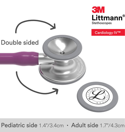 Littmann Cardiology IV Standard Gloss Plum/Stainless 6156